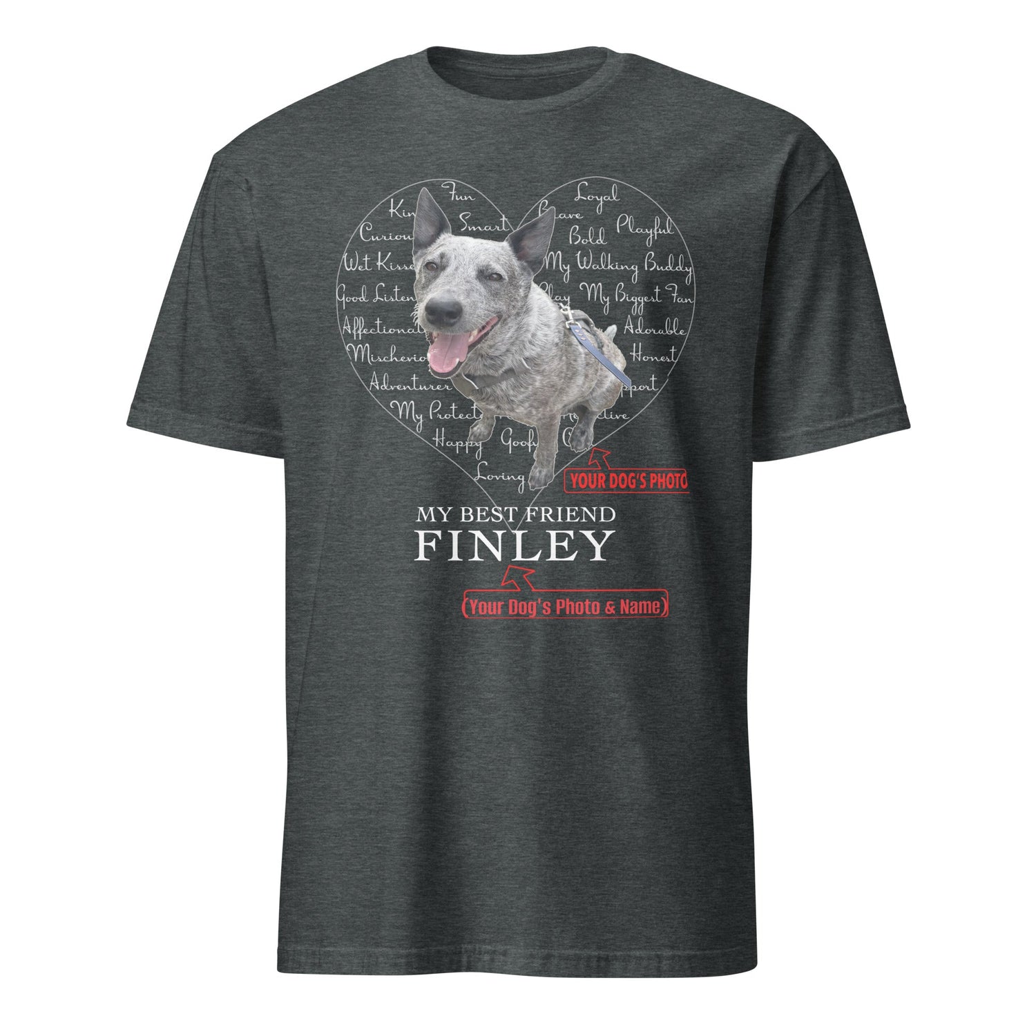 Custom, personalized Pet Photo T-shirts. Get your dog or cats photo & name on a Tee! Over 50 pre-made templates to choose from! www.cmitchlgrowth.com