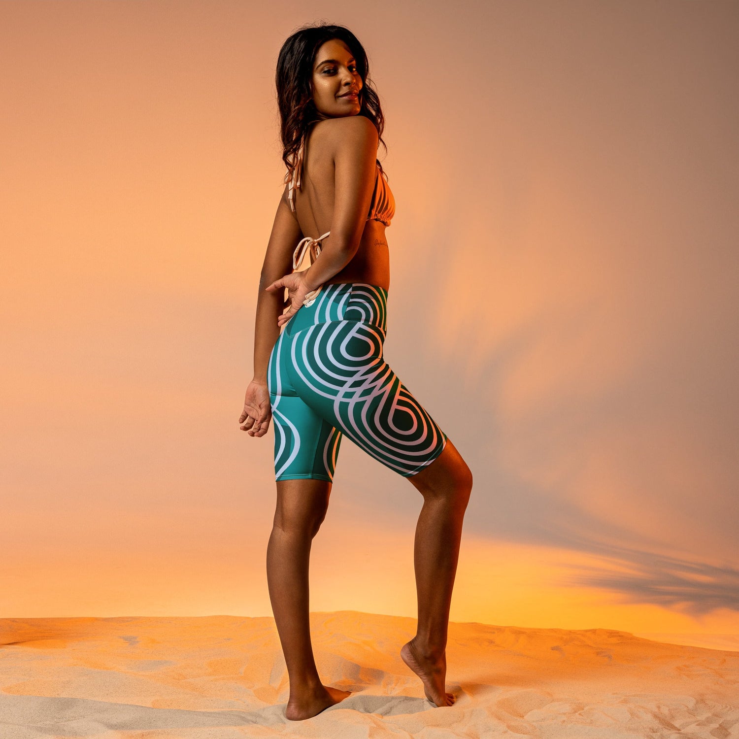 Biker / Yoga Style Stretchy Shorts