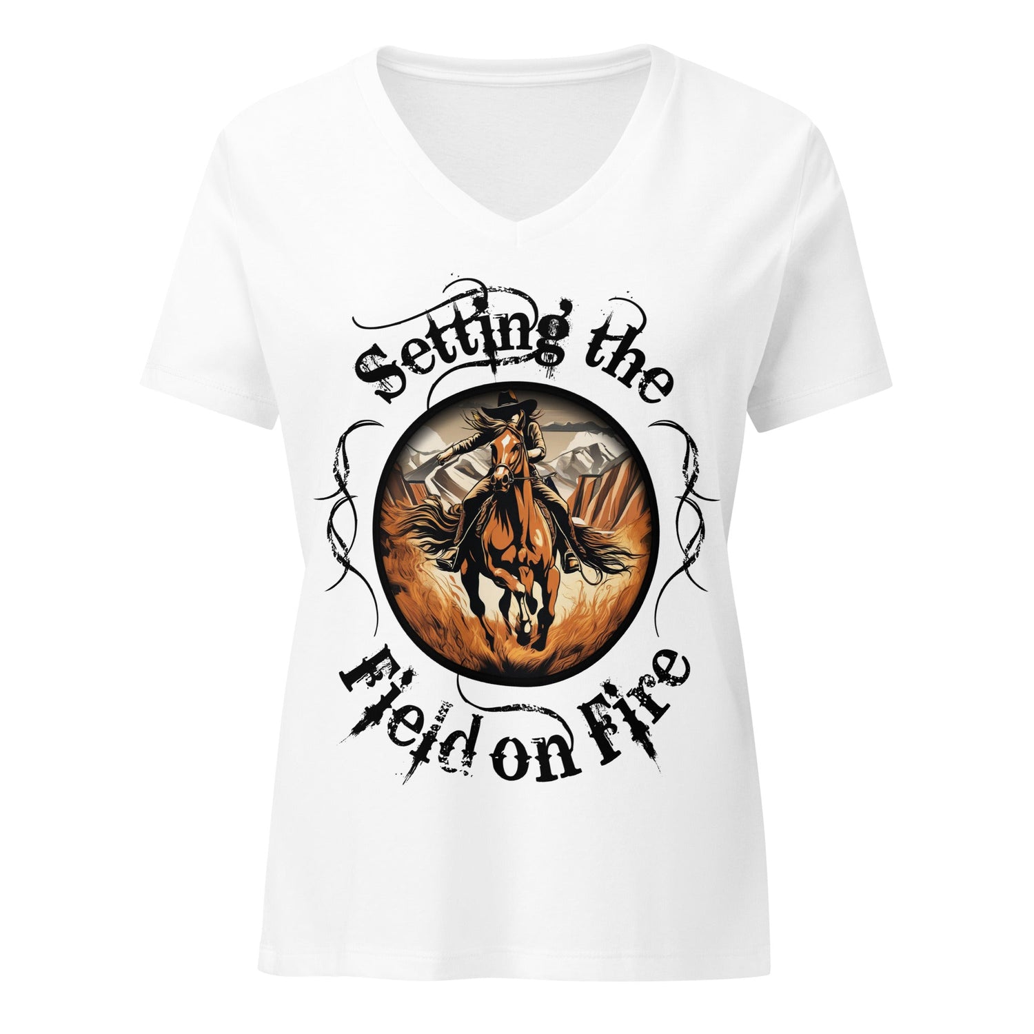 Womens V-Neck T-Shirts